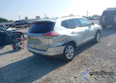 2016 Nissan Rogue S/Sl/Sv z USA, uszkodzony, nr VIN KNMAT2MV1GP645335